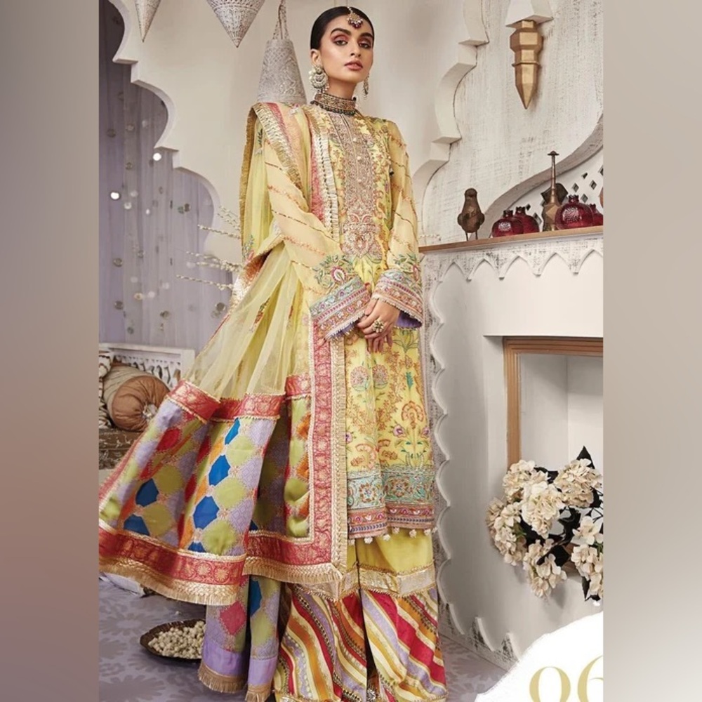 Colorful Embroidered Traditional Outfit